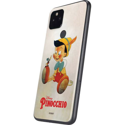 Disney Pinocchio Vintage Portrait Google Pixel 5a Skin